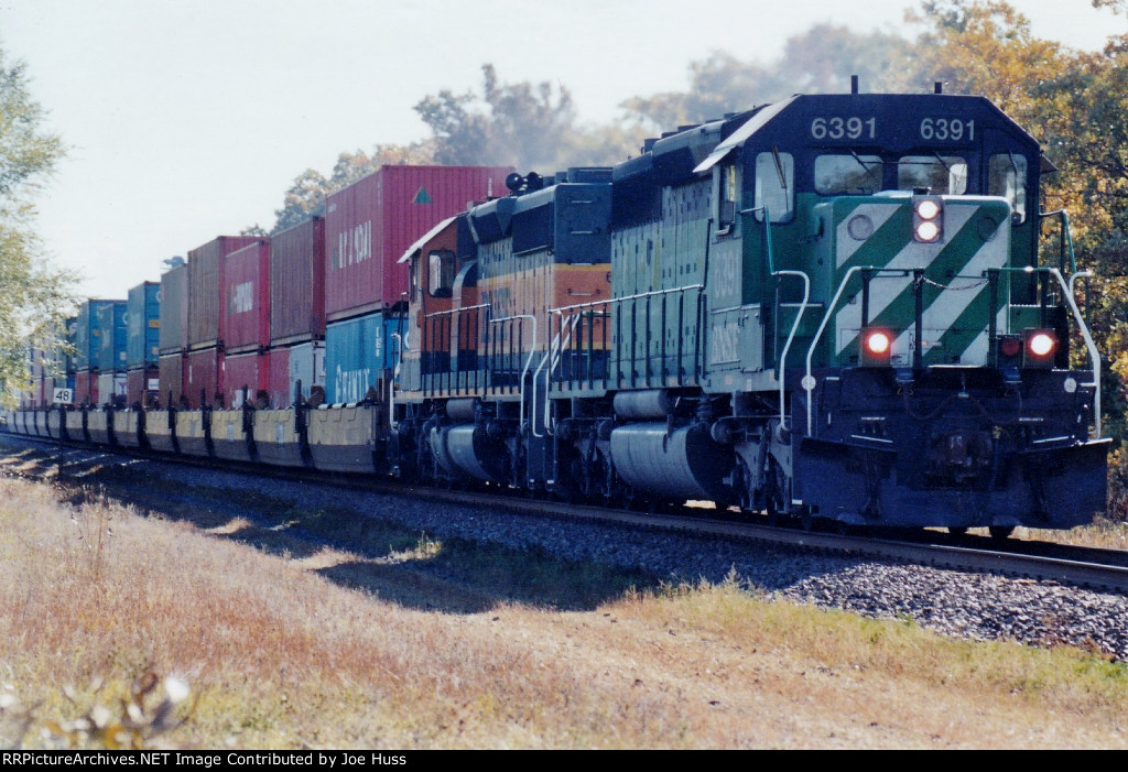 BNSF 6391 West